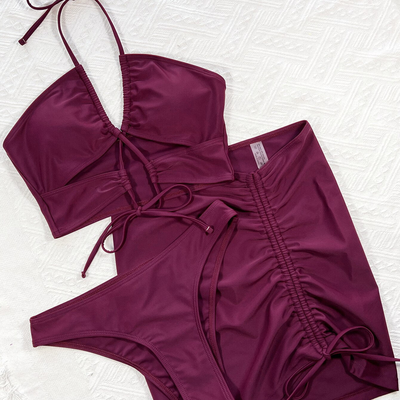 Modioza Sexy Three Piece Swimsuit