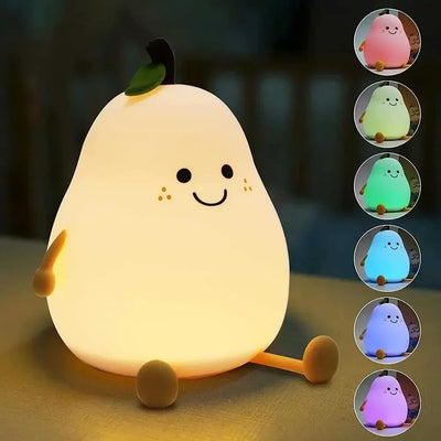 PearGlow™ - Cute Pear Shaped Night Light for Kids (50% OFF)