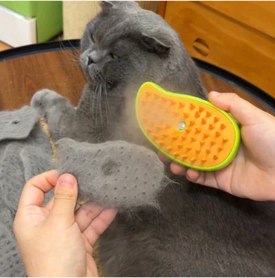 SteamBrush™ - Avocado-shaped cat grooming brush (50% OFF)