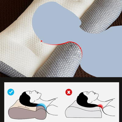 Ergonomic Memory Foam Pillow™ 