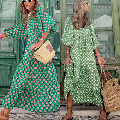 Ella™ Green Summer Dress (50% OFF)