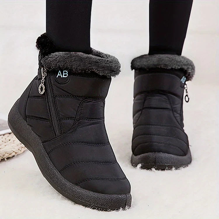 Ksenia™ - Kuschelige wasserdichte orthopädische Winterstiefel (50% RABATT)