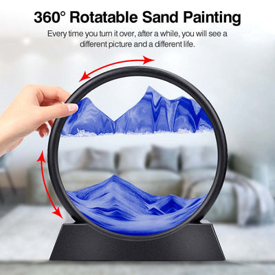 ZenWave™ - Perfect Gift 3D Hourglass Deep Sea Sand Scene (50% OFF) 