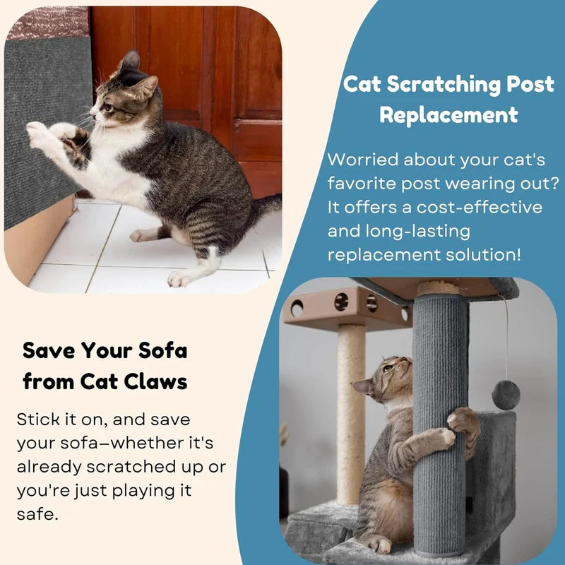 FelineSafe™ - Scratching Mat to Protect Furniture (50% OFF) 