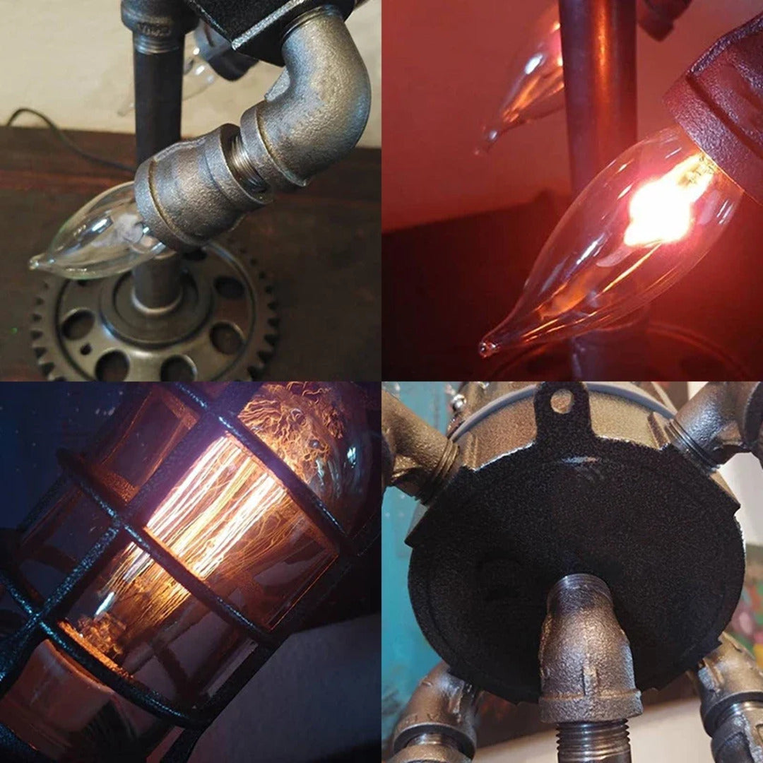 50% OFF | RocketLight™️ Steampunk Rocket Lamp