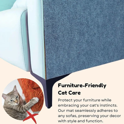 FelineSafe™ - Scratching Mat to Protect Furniture (50% OFF) 