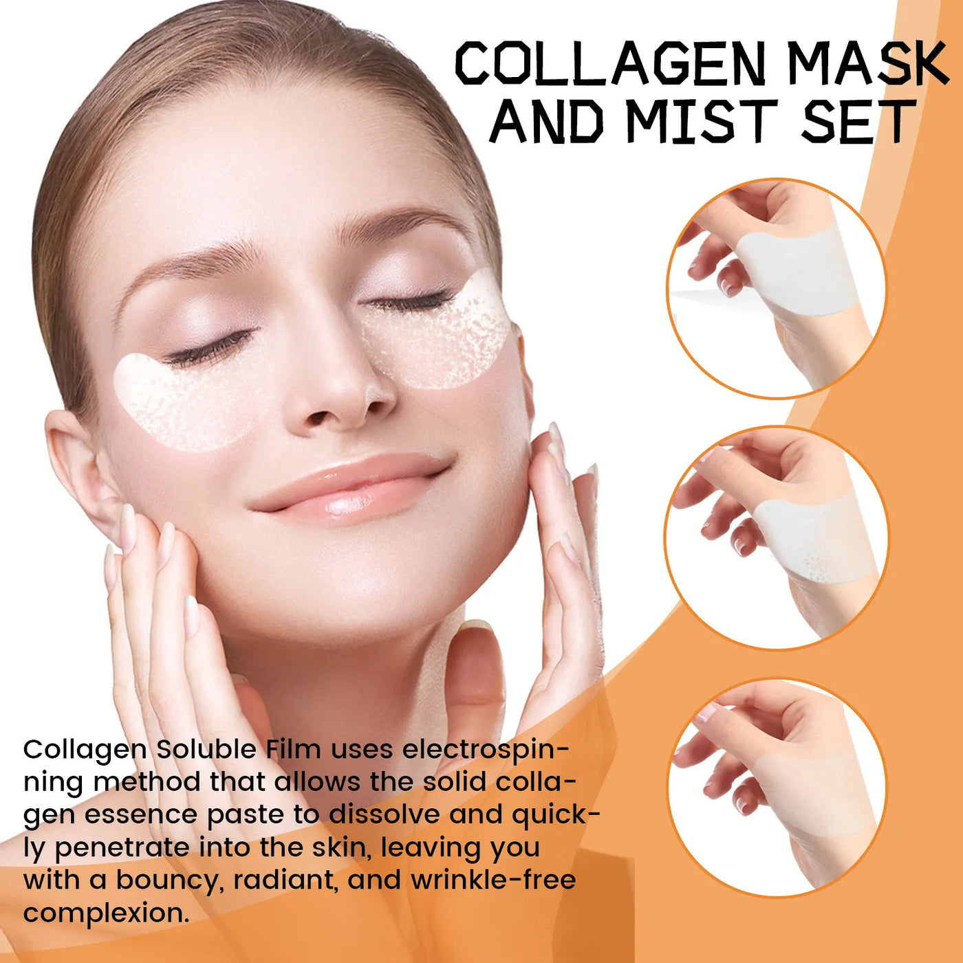 SkinRevive™ - Collagen Film Mask (1+1 FREE)