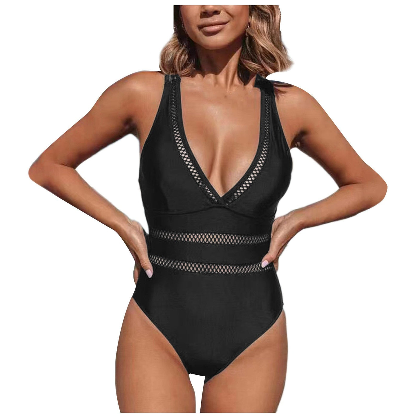 Dyari - Backless monokini with push-up bra 