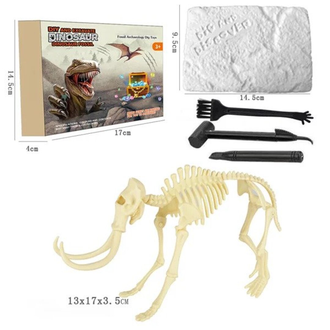 50% OFF | Dinosaur Fossil Excavation Kit 