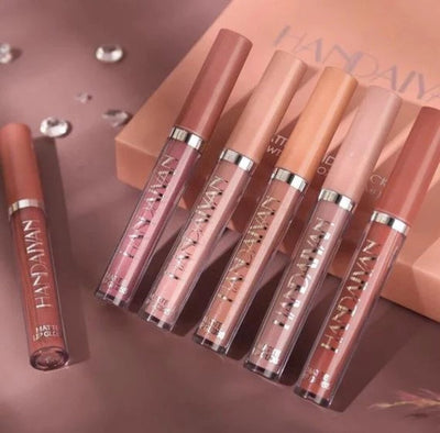 KissLips™️ | Premium 6-Piece Matte Lipstick Set