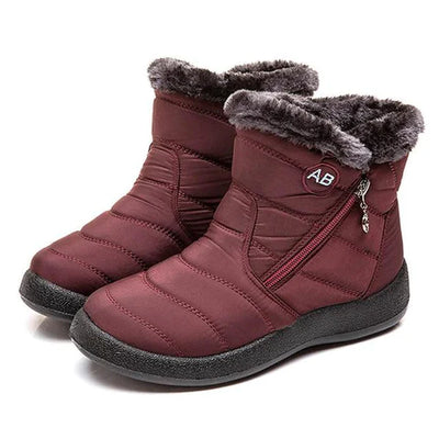 Ksenia™ - Kuschelige wasserdichte orthopädische Winterstiefel (50% RABATT)