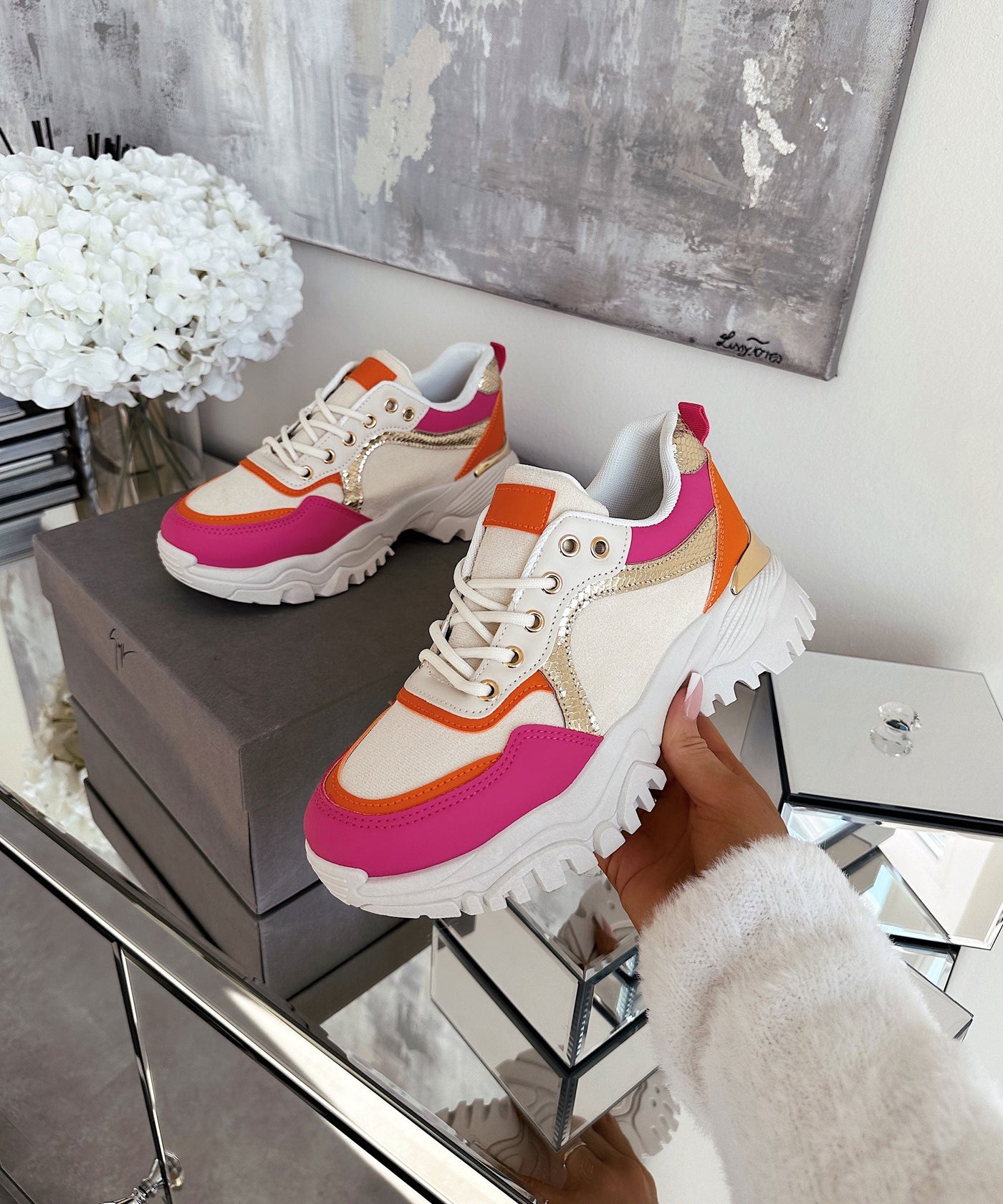 Sneaker Estela Pink