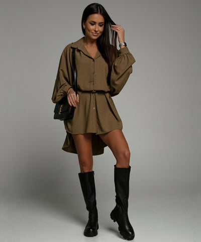 Oversize blouse Alina Mud