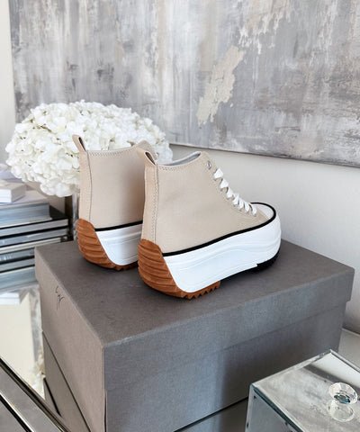 High Sneaker Salma Beige