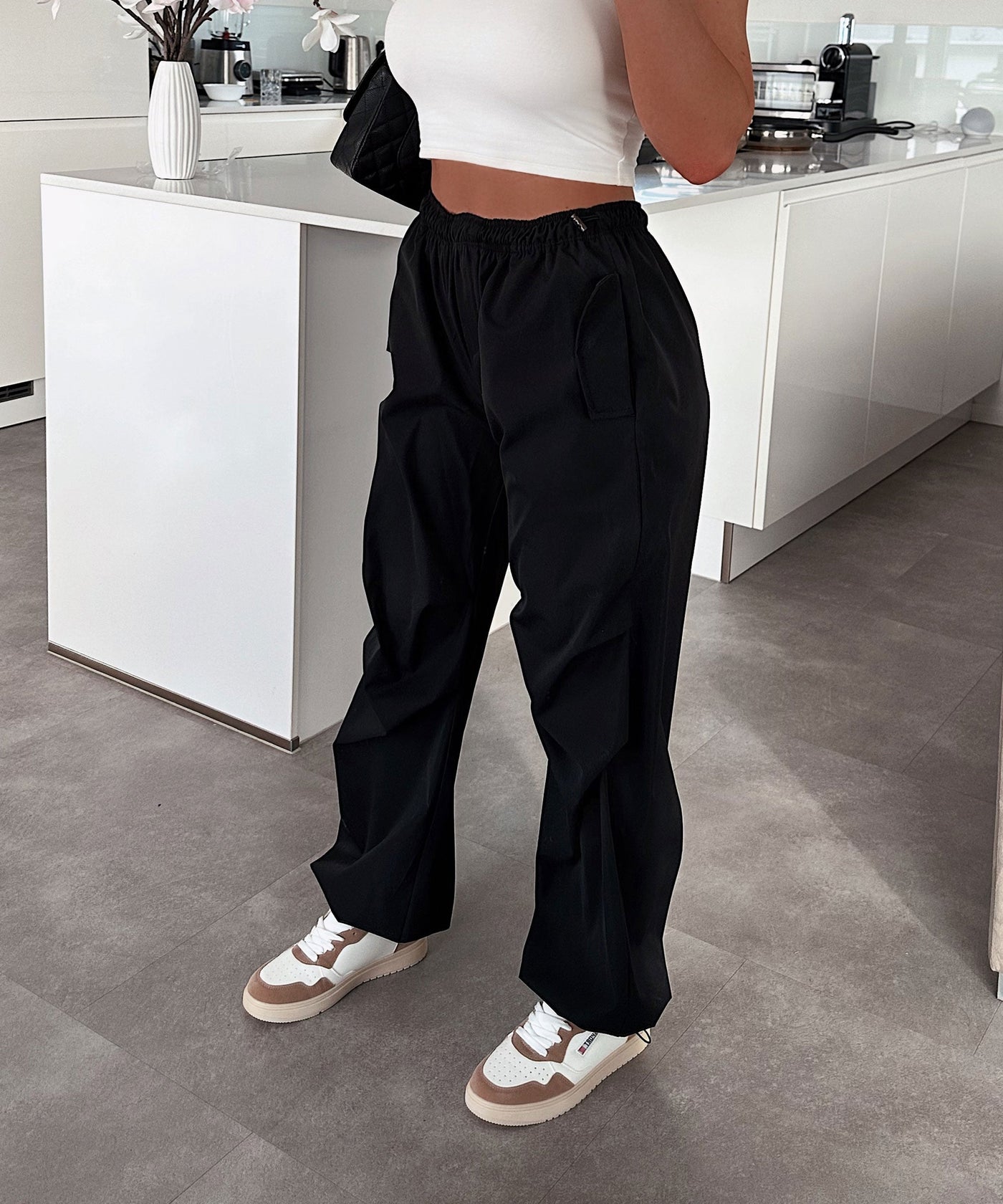 Parachute Pants Mila Black