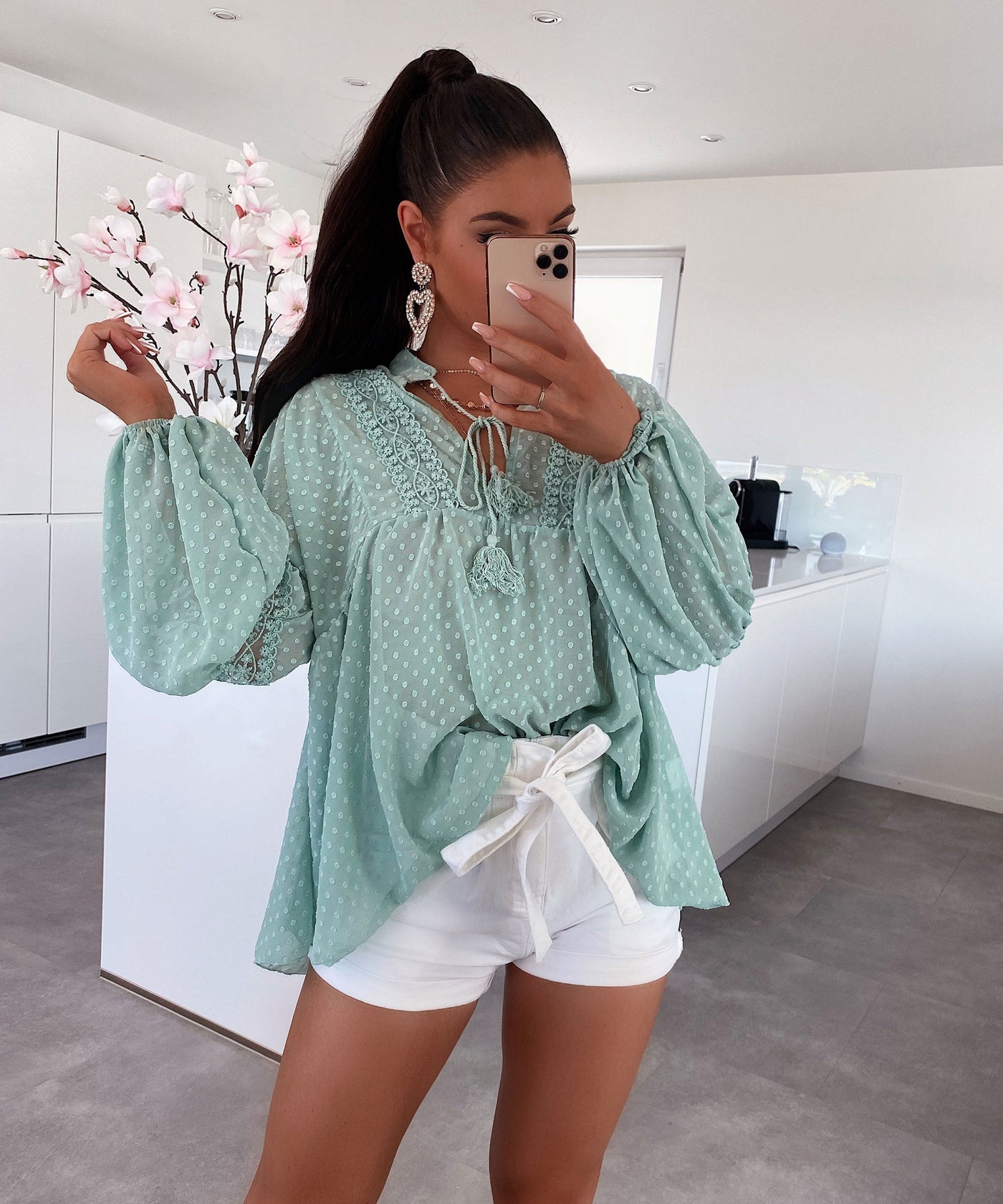 blouse Paula Mint