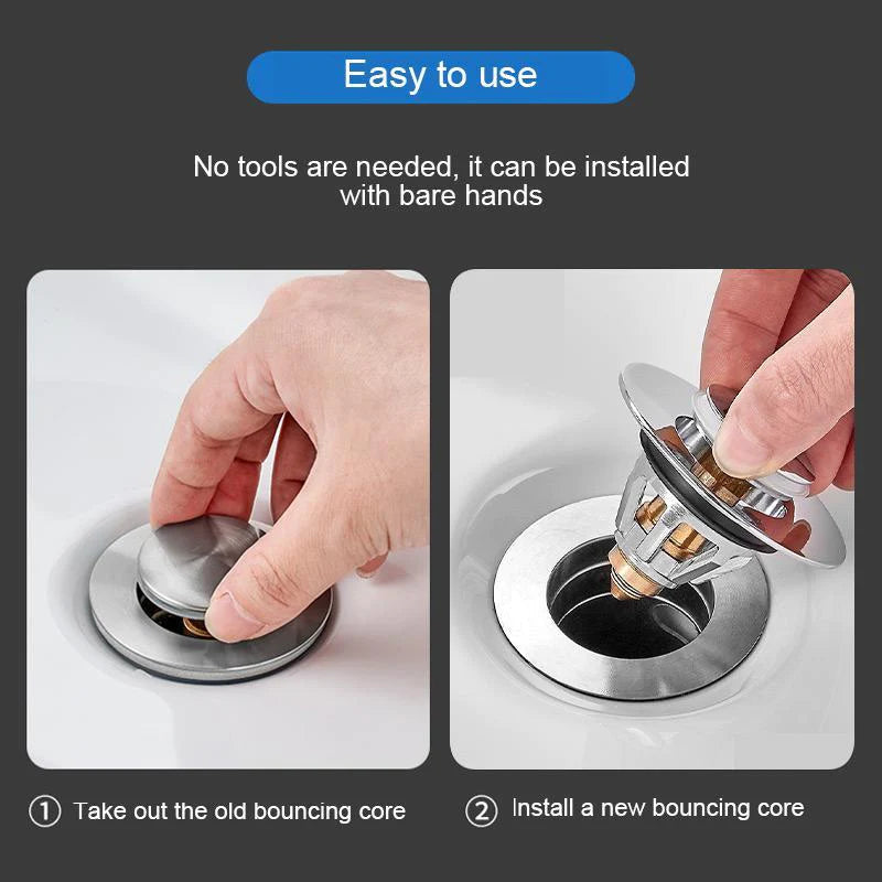 CleanSink™ | Holds back dirt and keeps the drain clean! 1+1 FREE!