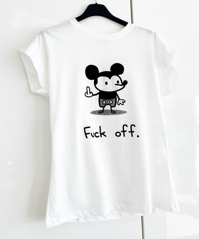 T-Shirt Mouse White