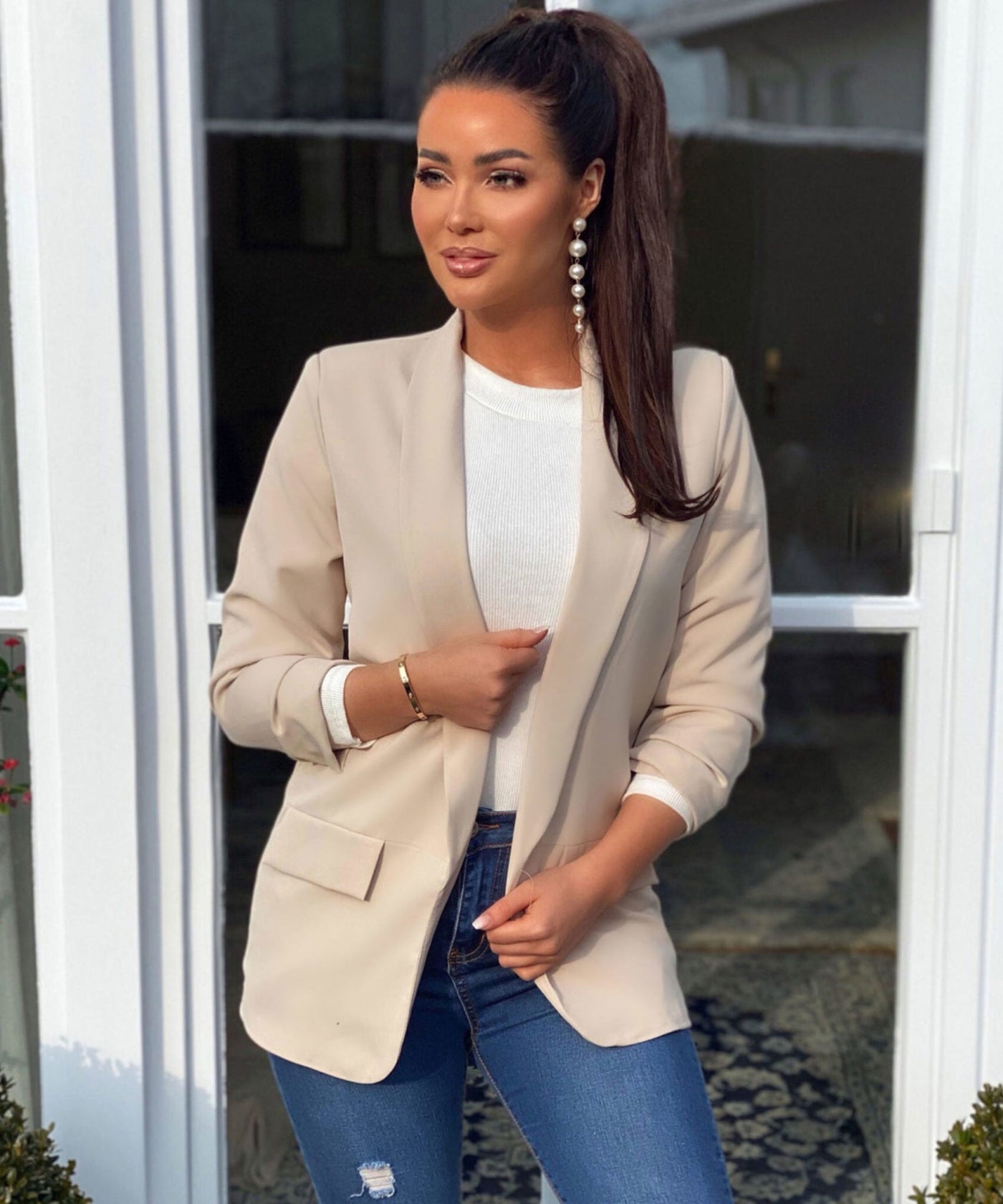 Blazer Mykonos Beige