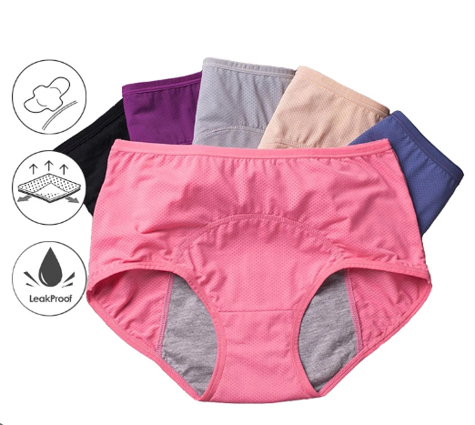 50% OFF | StayFresh™ | 5 Pack Leakproof Underpants 