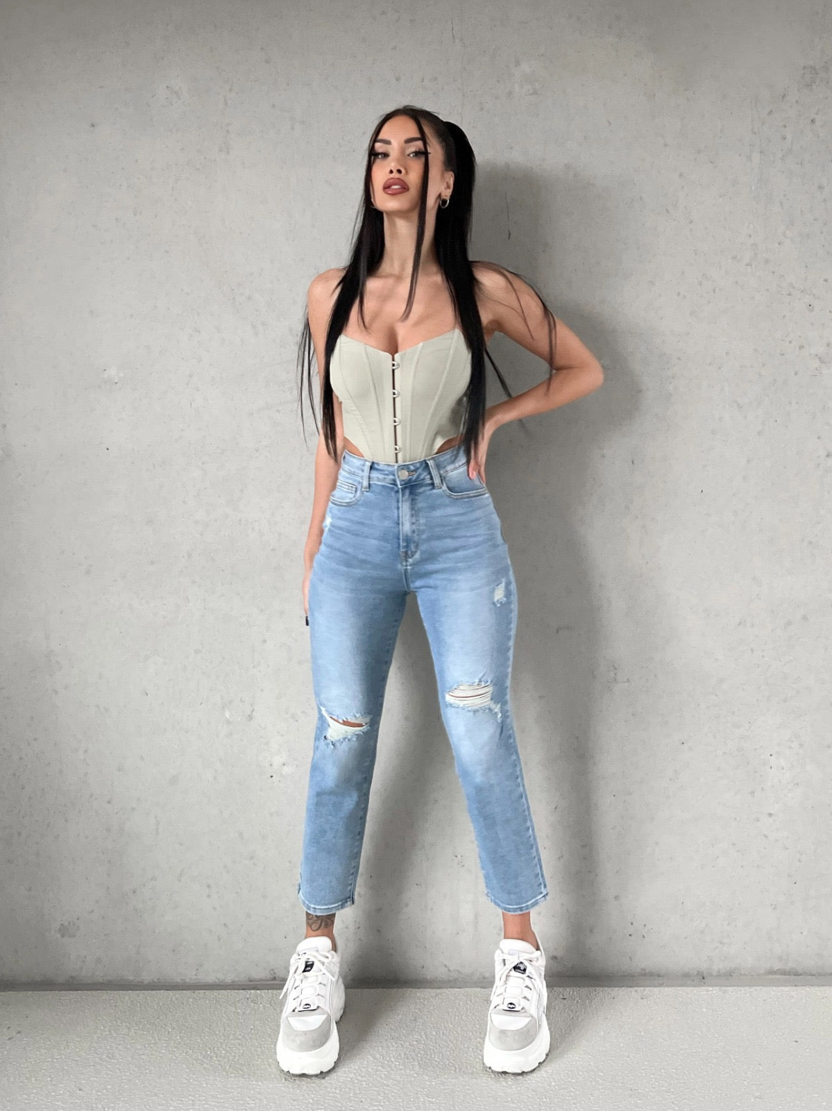 Mum Jeans Letitia Blue