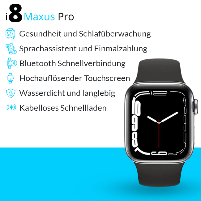 i8 Pro Max Smartwatch | With comprehensive health monitor 75% OFF!