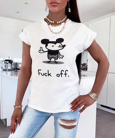 T-Shirt Mouse White