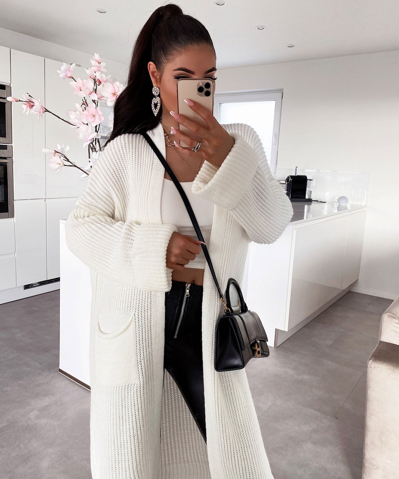 Cardigan Matilda White