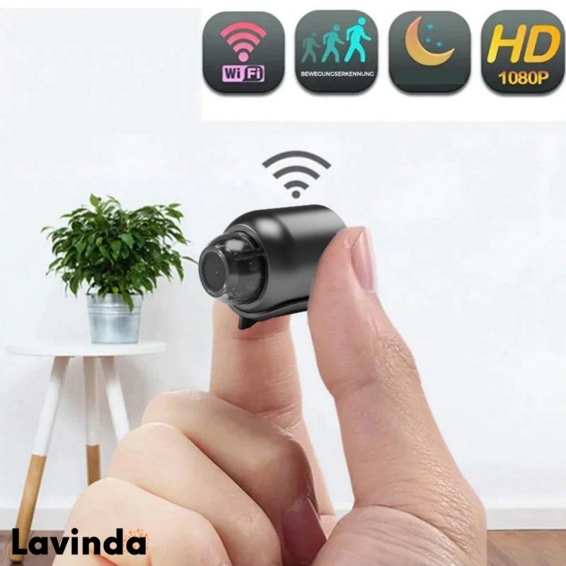 Lavinda MiniCam™ Keep an eye on everything from your phone