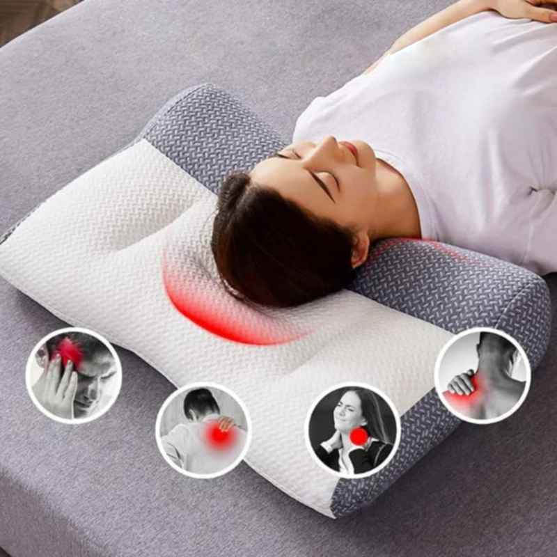 Ergonomic Memory Foam Pillow™ 