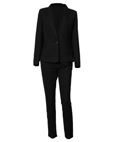 Anna™ - Drawstring Pants and Blazer Coat Set (50% OFF)