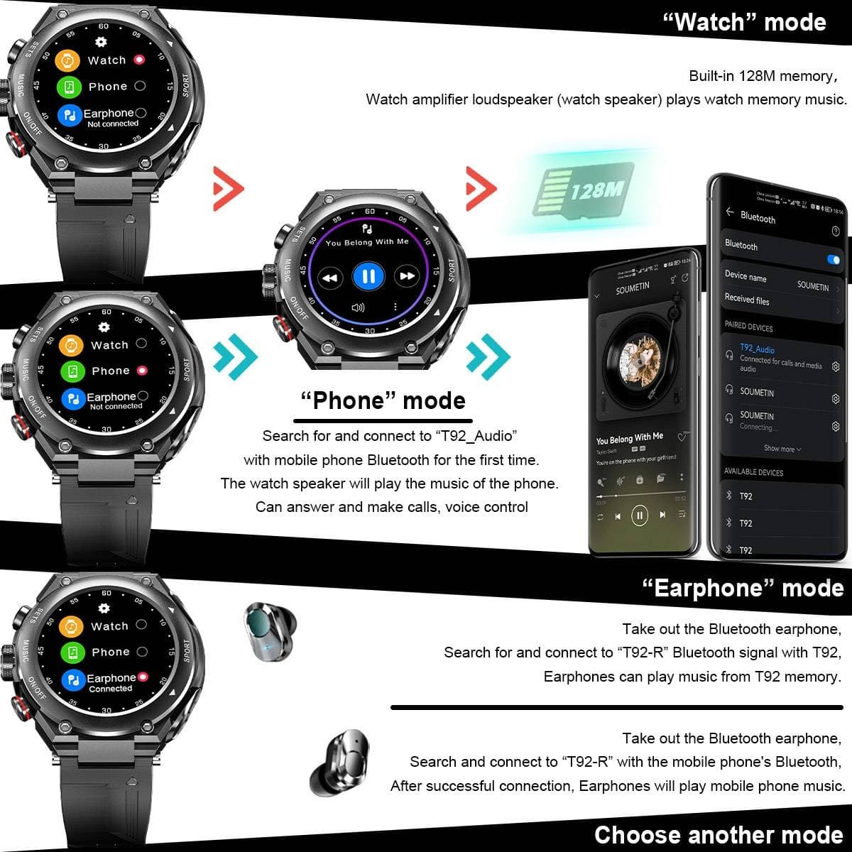 Helmes™ New Generation Smartwatch + Free Earplugs (50% OFF)