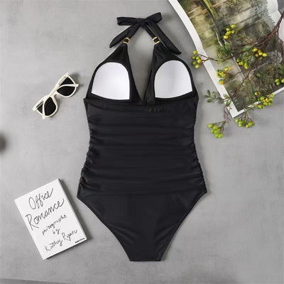 Modioza Deep V-Neck Swimsuit