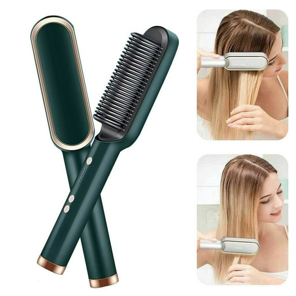 StylerPro™ - Mini Hair Straightener Brush (50% OFF)